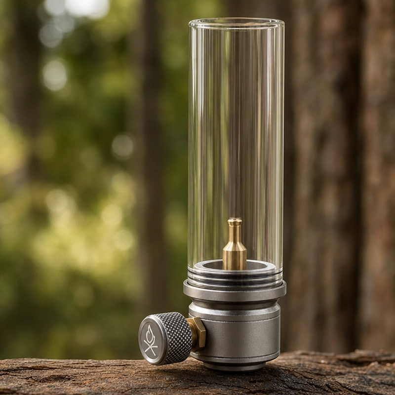 Portable Camping Oil Lantern Glass Hurricane Lamp Outdoor Tent Atmosphere Light image 6