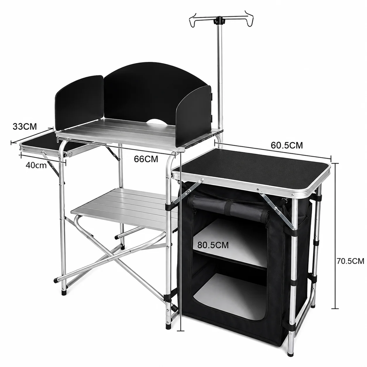 Portable Folding Camping Kitchen Table image 4