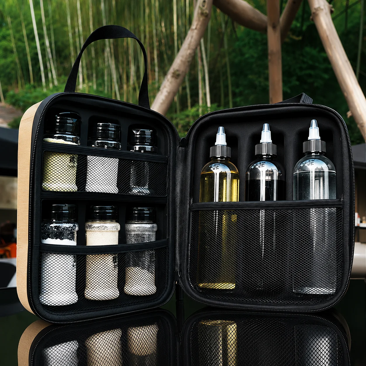 Portable EVA Camping Spice Storage Bag