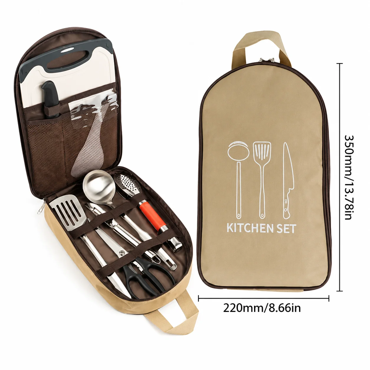 Portable Camping Kitchen Utensil Set image 3