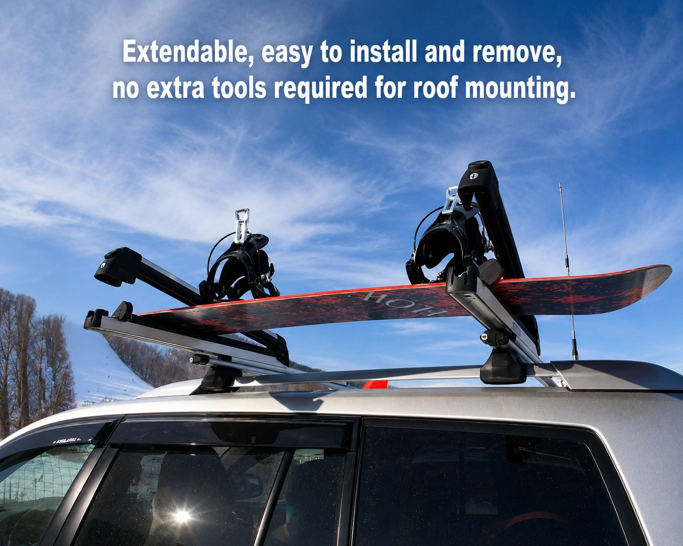 Ski Snowboard Roof Rack Carrier image 4