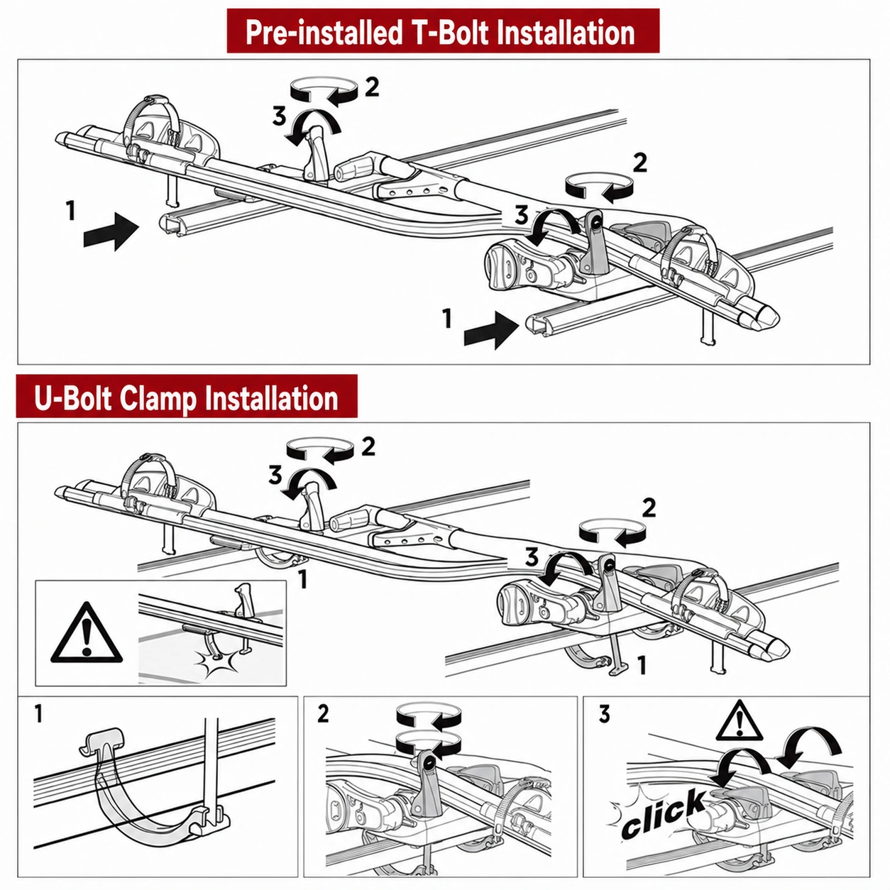 FORREAL Bike Roof Mount Rack Carrier image 5