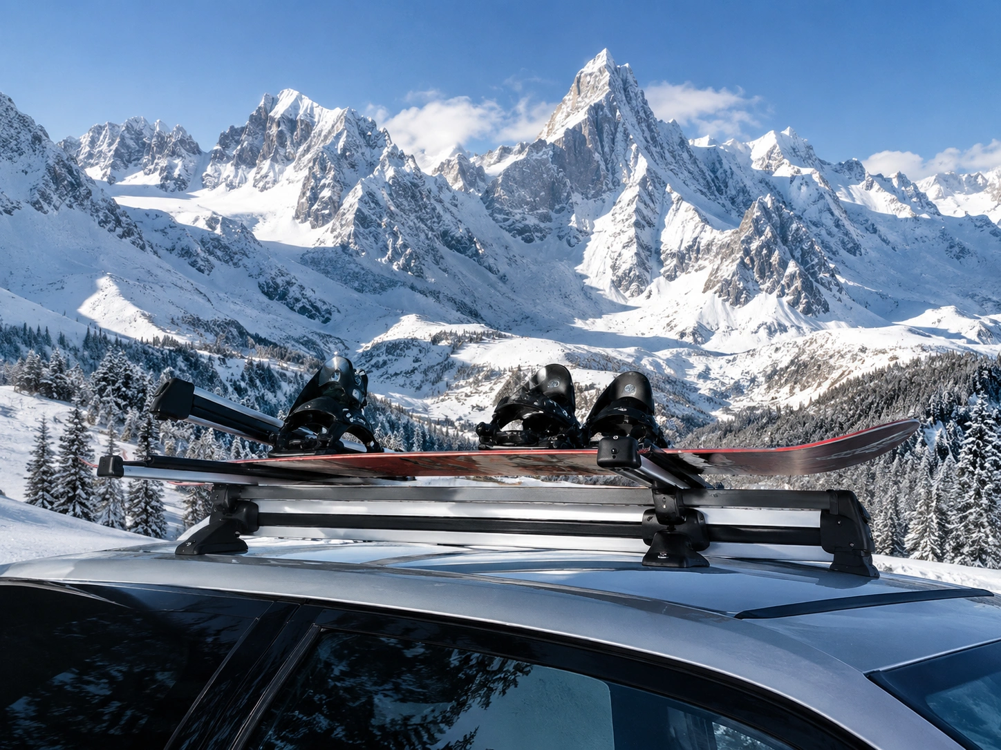 Ski Snowboard Roof Rack Carrier image 5