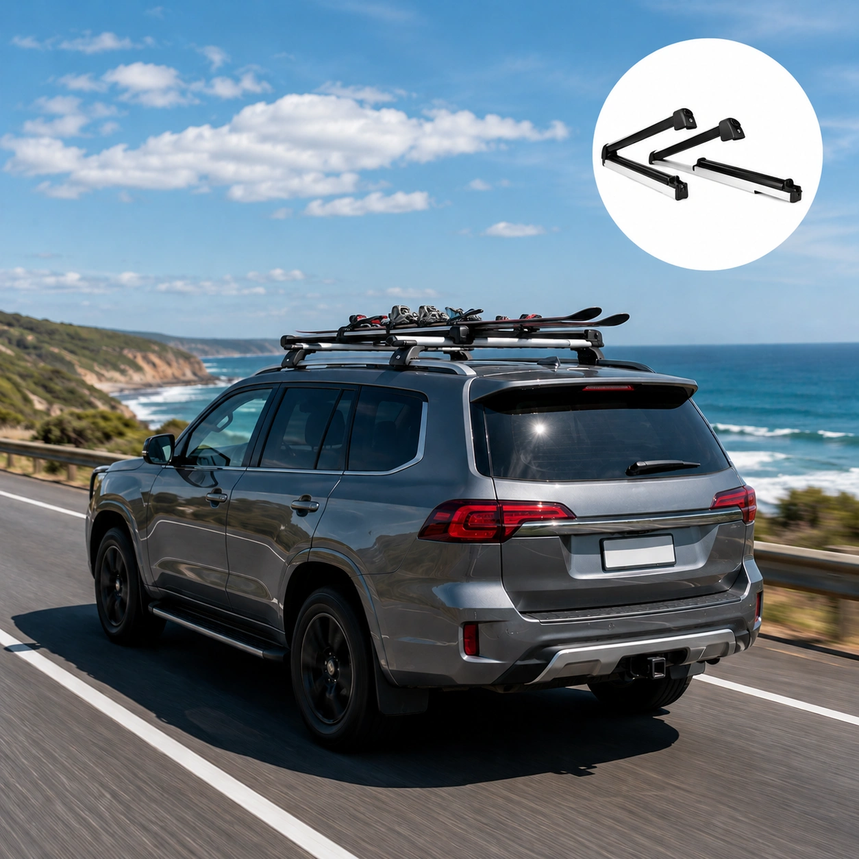 Ski Snowboard Roof Rack Carrier image 7