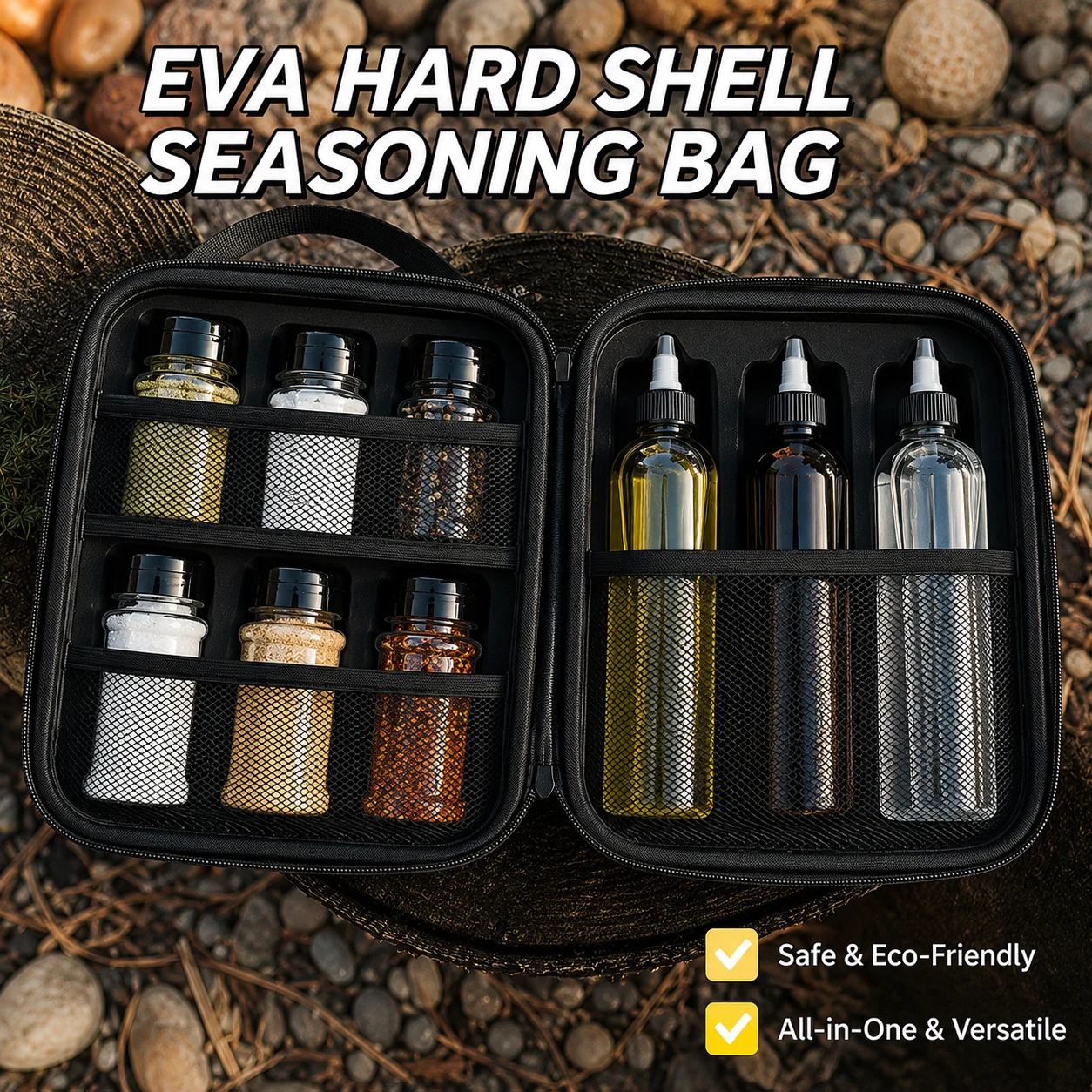 Portable EVA Camping Spice Storage Bag image 2